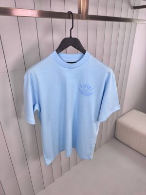 Blue amiri arts district cotton tee