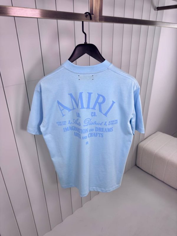 Blue amiri arts district cotton tee - Image 2