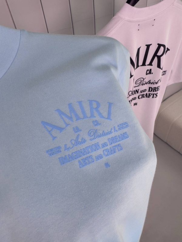 Blue amiri arts district cotton tee - Image 3
