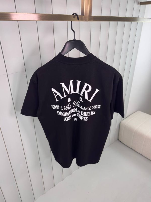 Black amiri arts district cotton tee - Image 2