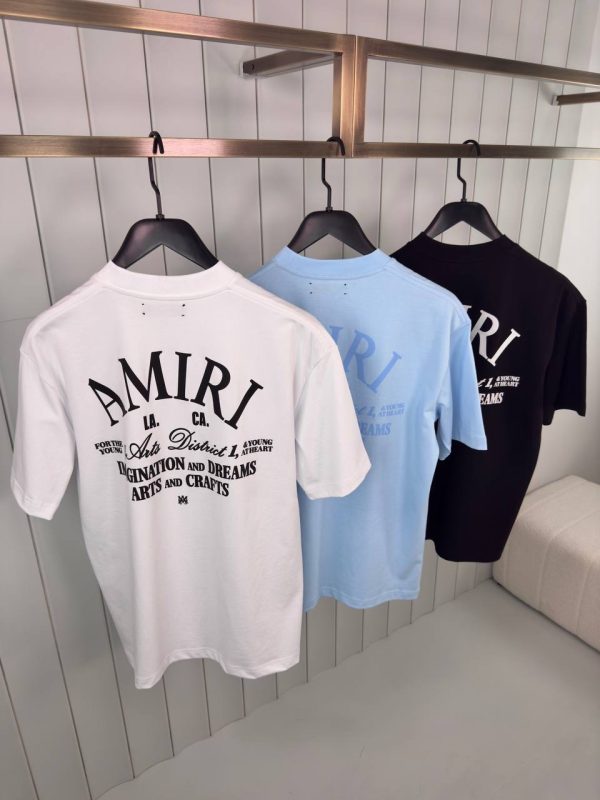 Preorder | Black amiri arts district cotton tee - Image 3