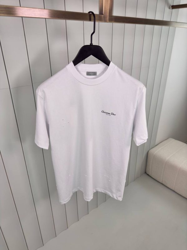 White dior couture muguet cotton tee - Image 2