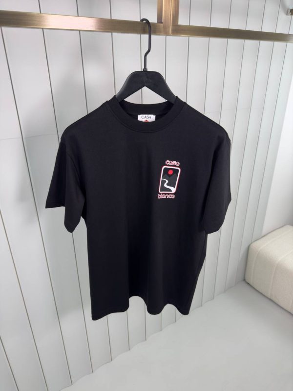 Black casablanca sunset valley cotton tee - Image 2