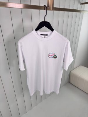 Preorder | White jacquemus the saint tropez cotton tee