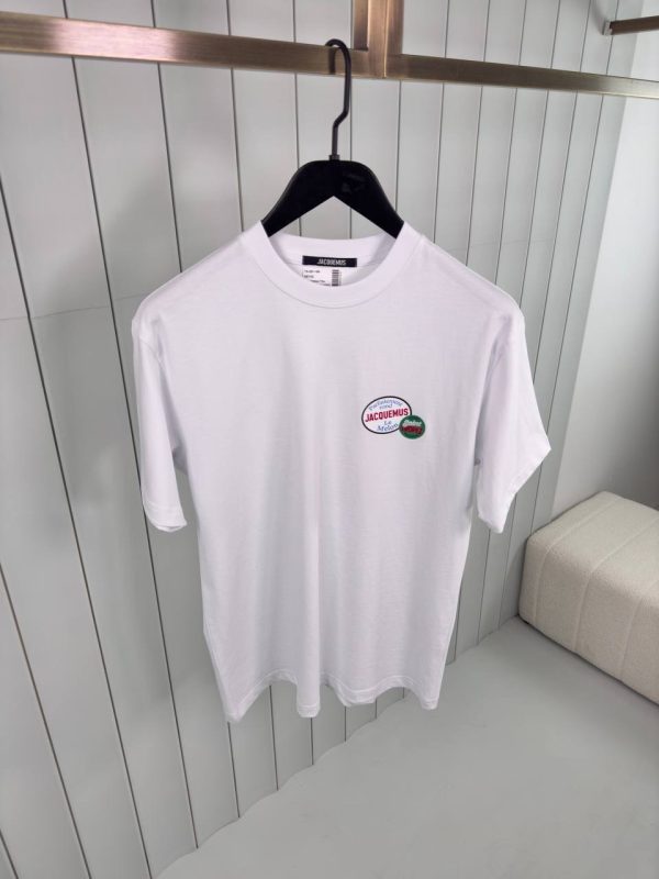 Preorder | White jacquemus the saint tropez cotton tee