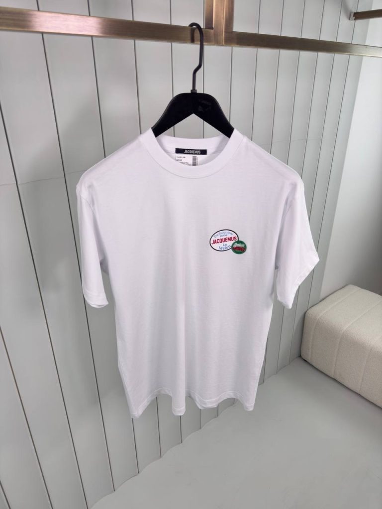 Preorder | White jacquemus the saint tropez cotton tee