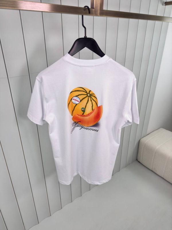 Preorder | White jacquemus the saint tropez cotton tee - Image 2