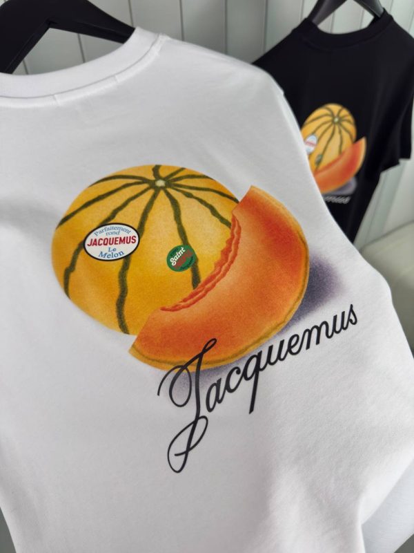 Preorder | White jacquemus the saint tropez cotton tee - Image 3
