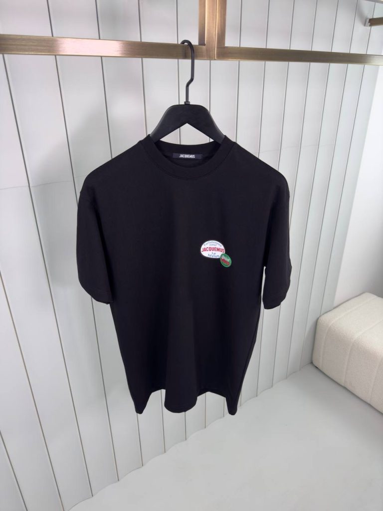 Preorder | Black jacquemus the saint tropez cotton tee