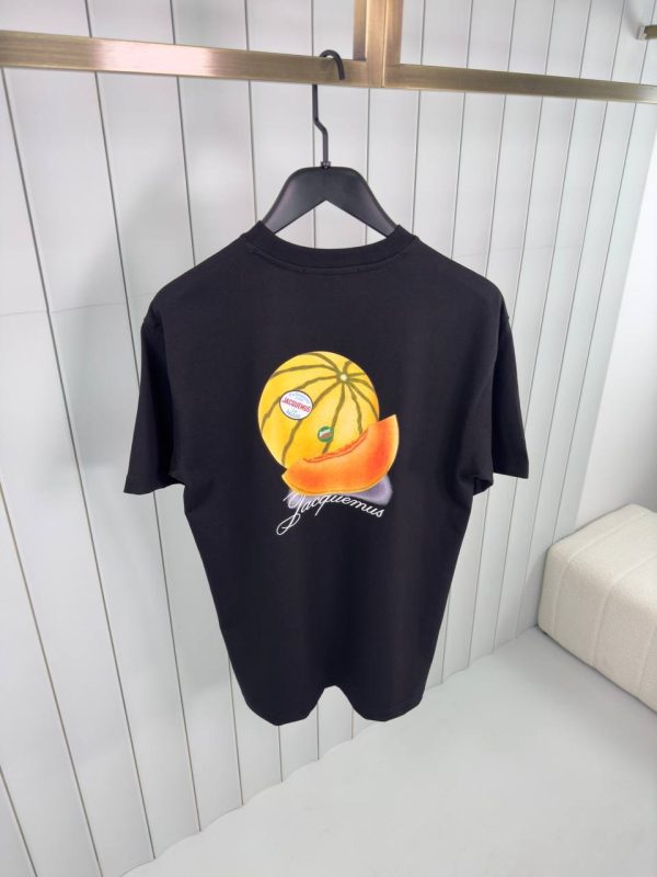 Preorder | Black jacquemus the saint tropez cotton tee - Image 2