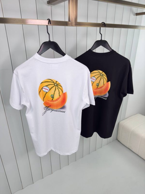 Preorder | Black jacquemus the saint tropez cotton tee - Image 4