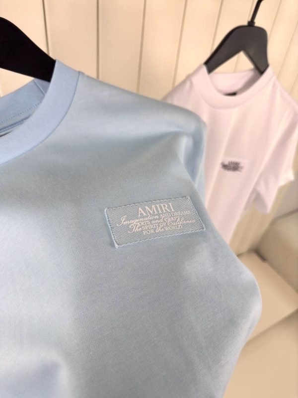 Blue amiri spirit cotton tee - Image 3