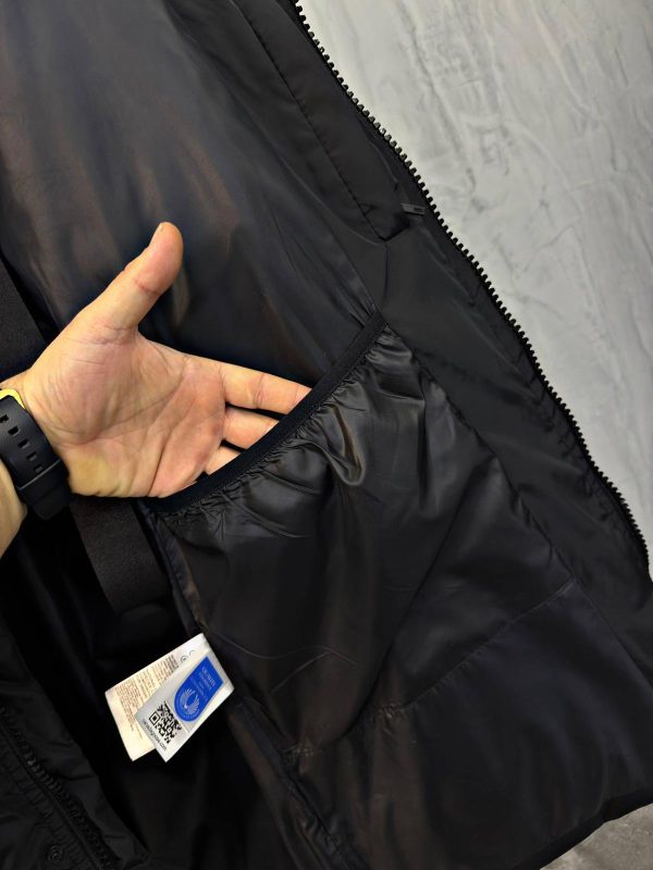 Black canada goose armstrong power down jacket - Image 4