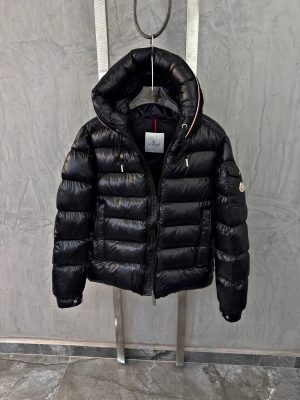 Black Moncler Pavin Down puffer Jacket
