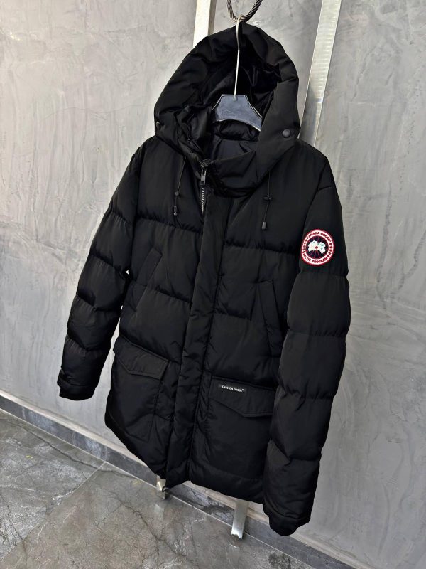 Black canada goose armstrong power down jacket - Image 2