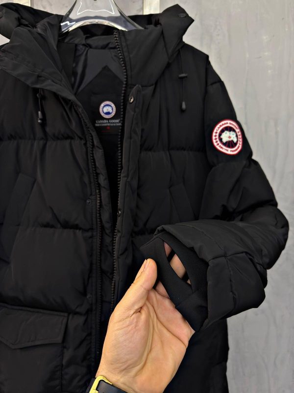Black canada goose armstrong power down jacket - Image 6