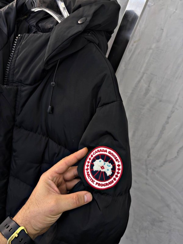 Black canada goose armstrong power down jacket - Image 7