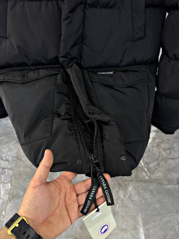 Black canada goose armstrong power down jacket - Image 5