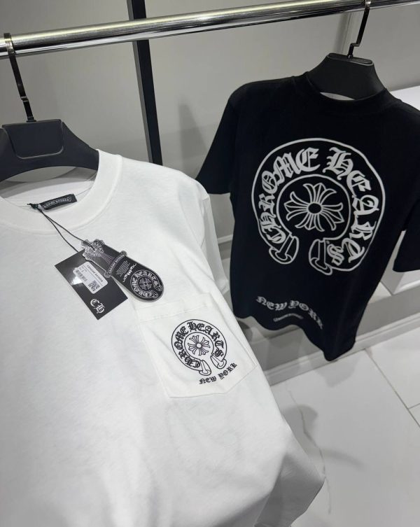 Black chrome hearts New york logo cotton tee - Image 3