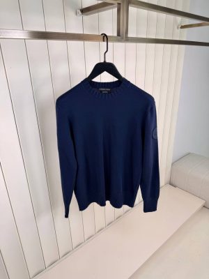 Navy canada goose rosseau crewneck sweater