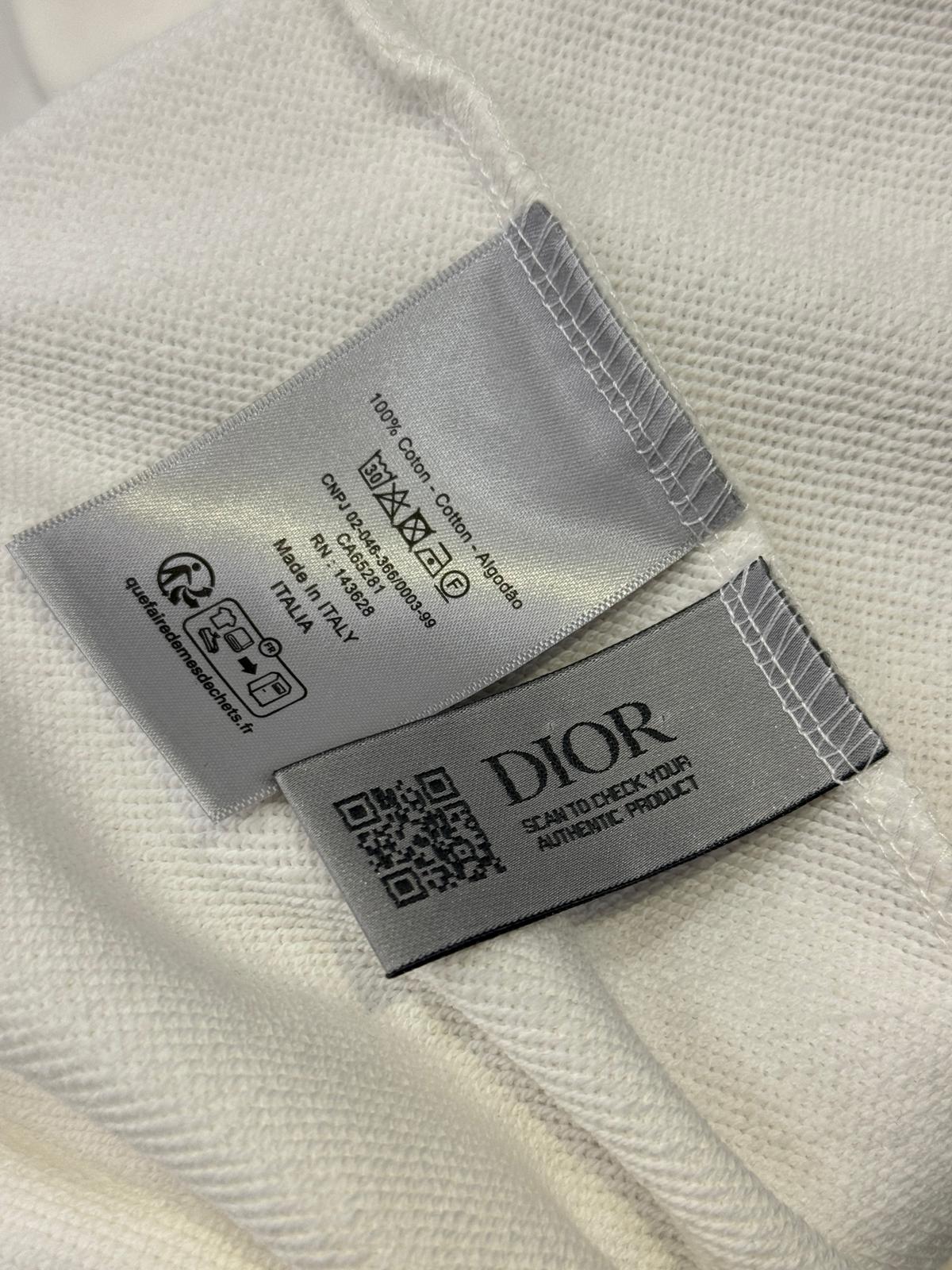 White dior christian dior couture jersey cotton sweatshirt - Image 3
