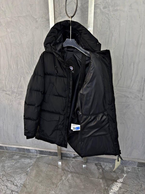 Black canada goose armstrong power down jacket - Image 3