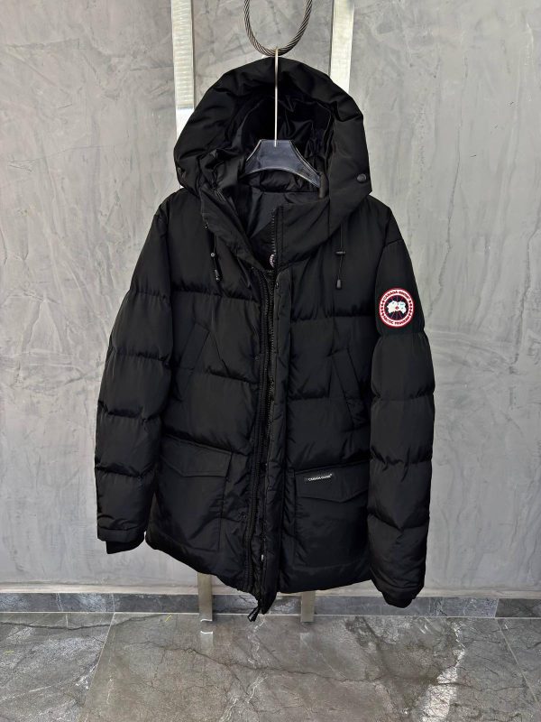 Black canada goose armstrong power down jacket