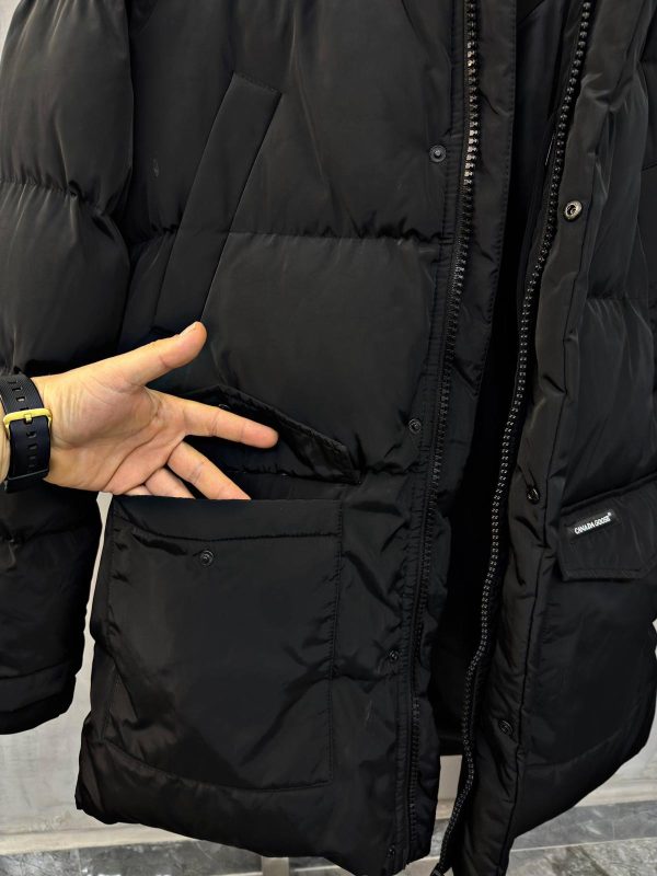 Black canada goose armstrong power down jacket - Image 13