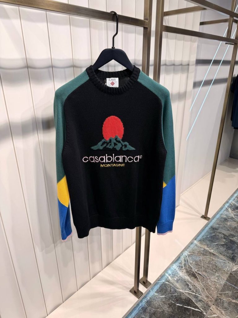 Multicolor Casablanca Marino Montagne jumper