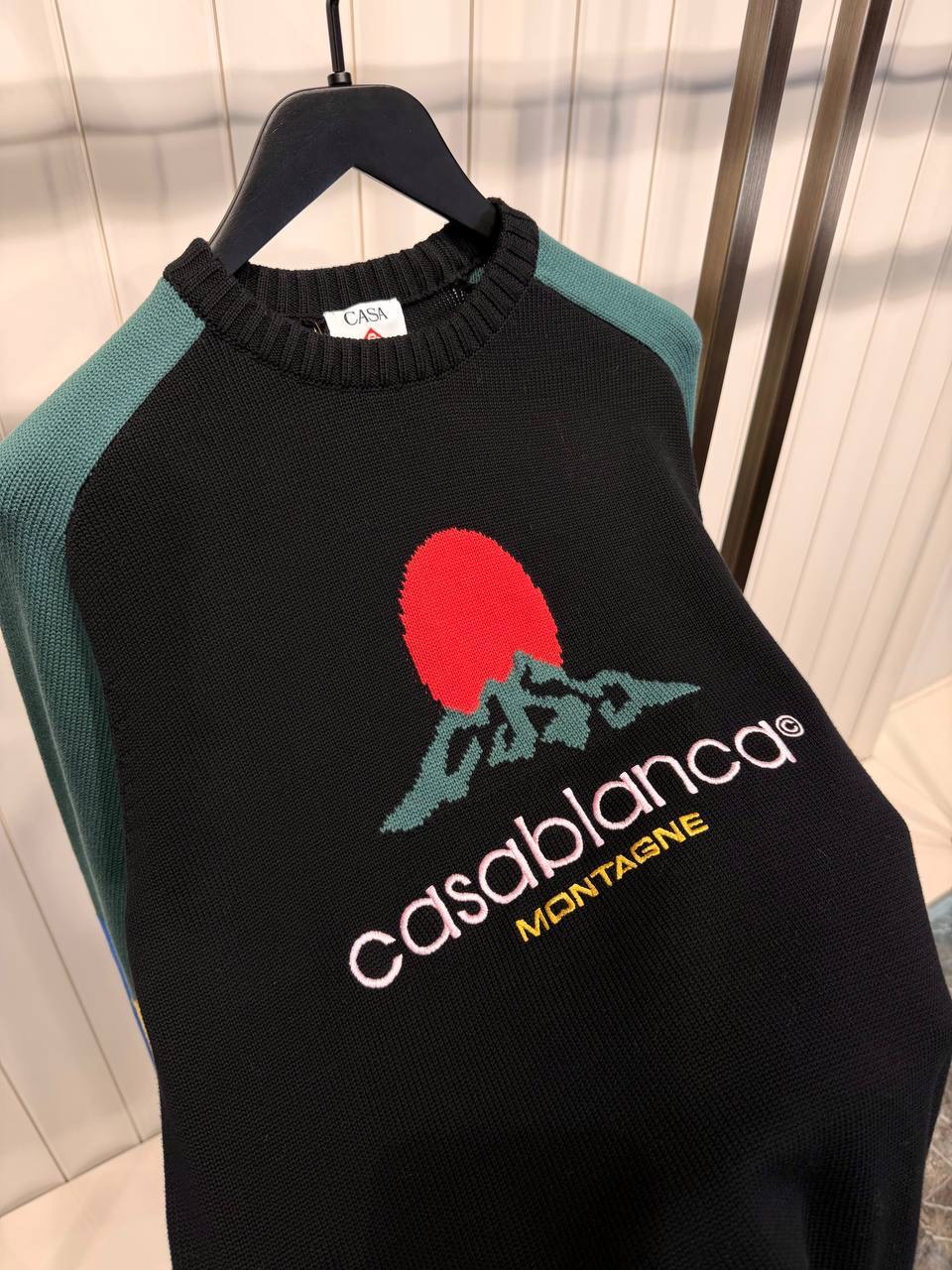 Multicolor Casablanca Marino Montagne jumper - Image 2