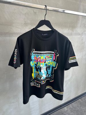 Black LV Jazz Flyers tee