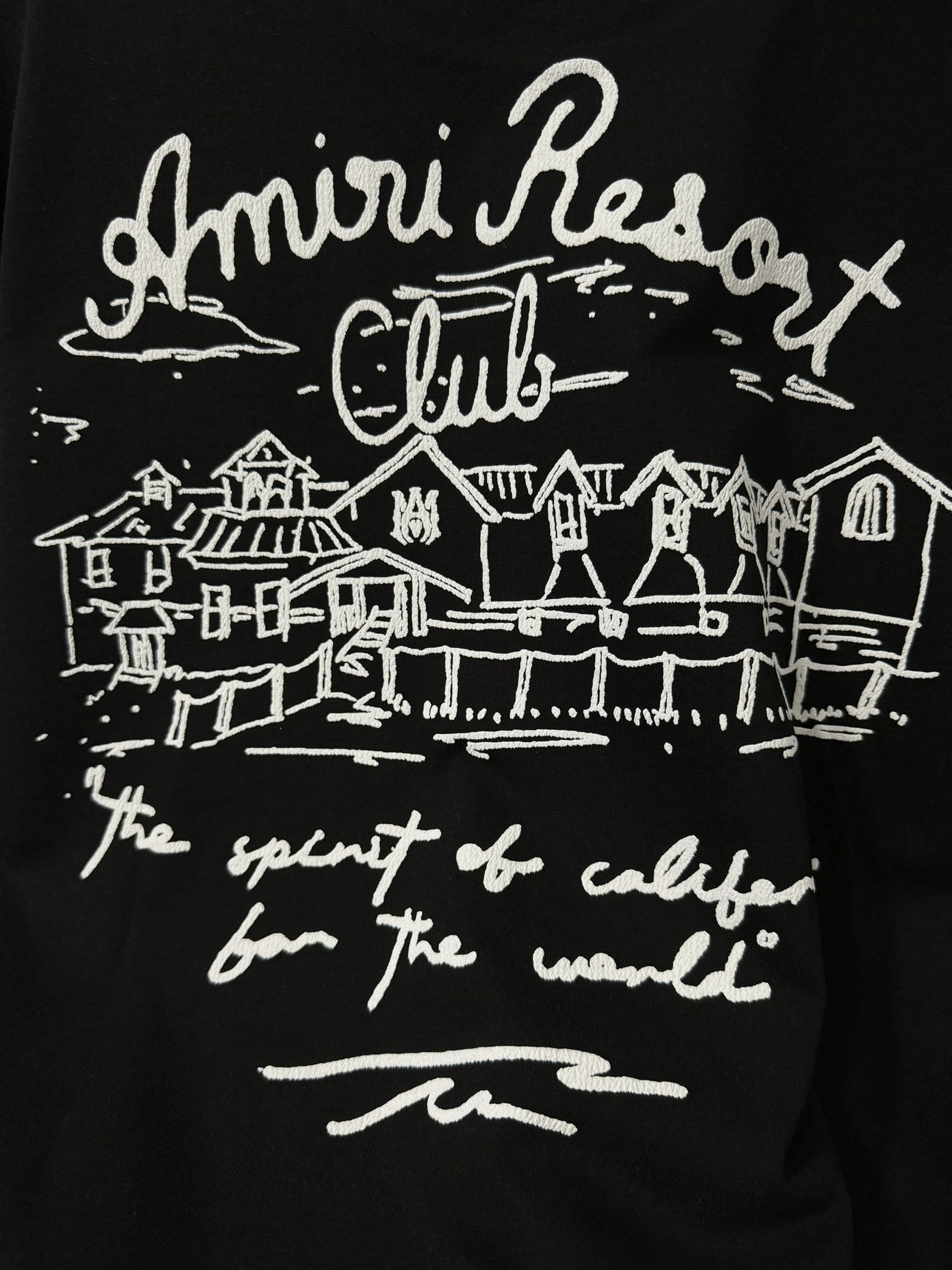 Black amiri spirit os tee sn44 - Image 3