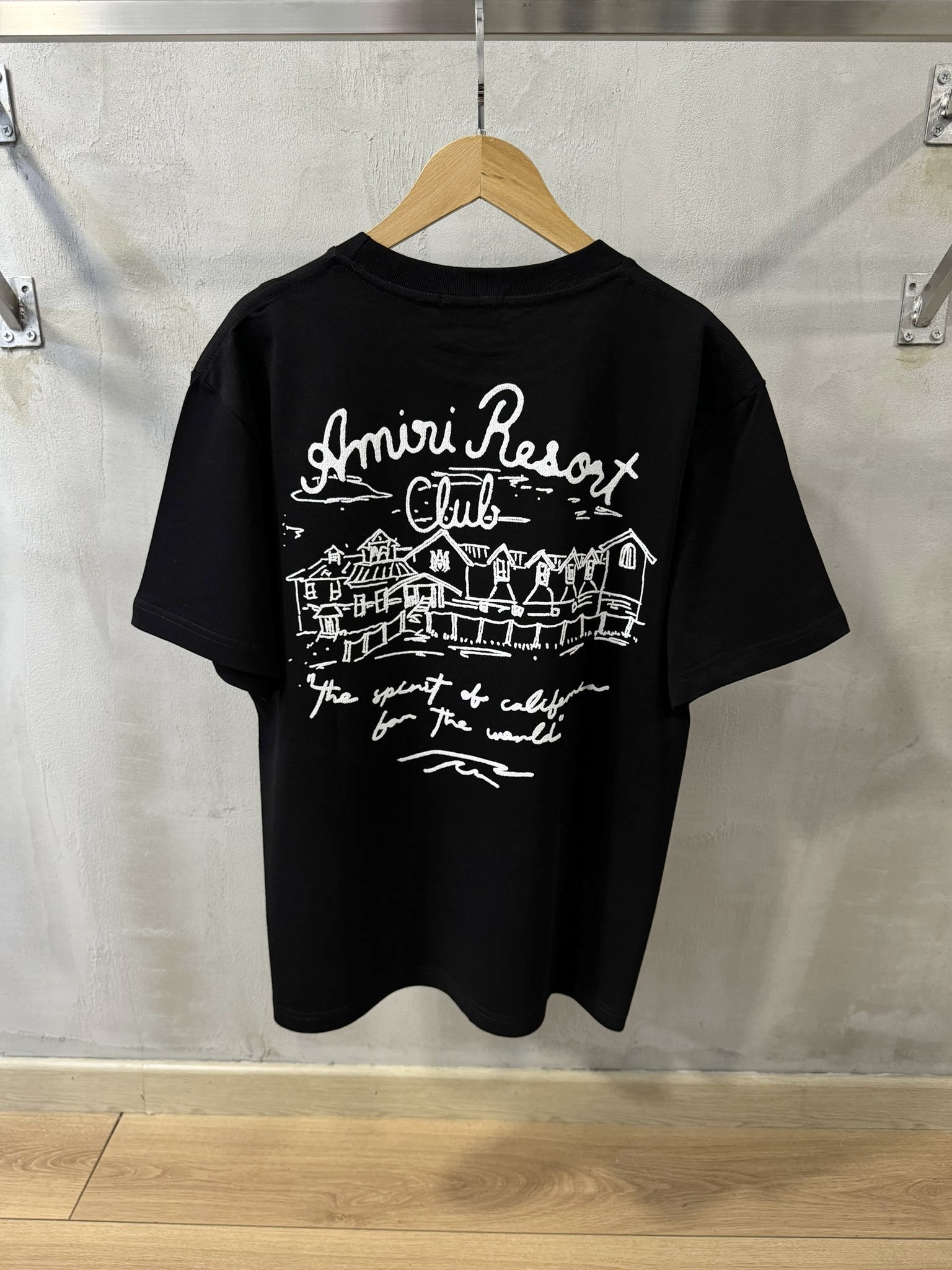 Black amiri spirit os tee sn44 - Image 2