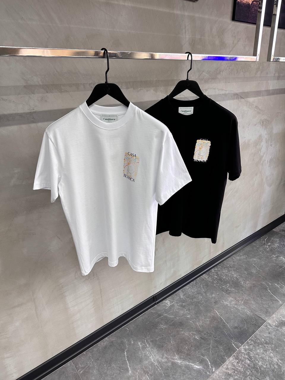 Black casablanca mushroom goddess cotton tee - Image 4