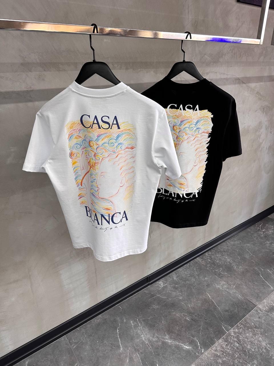 Black casablanca mushroom goddess cotton tee - Image 5