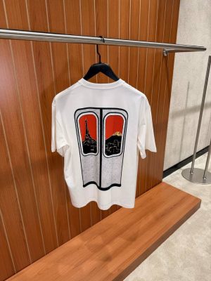 White Kenzo City oversized graphic cotton jersey tee