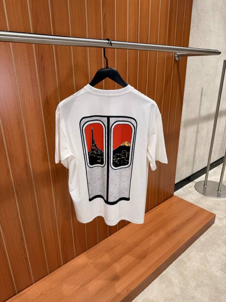 White Kenzo City oversized graphic cotton jersey tee