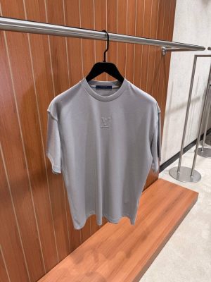 Gray LV embossed tee