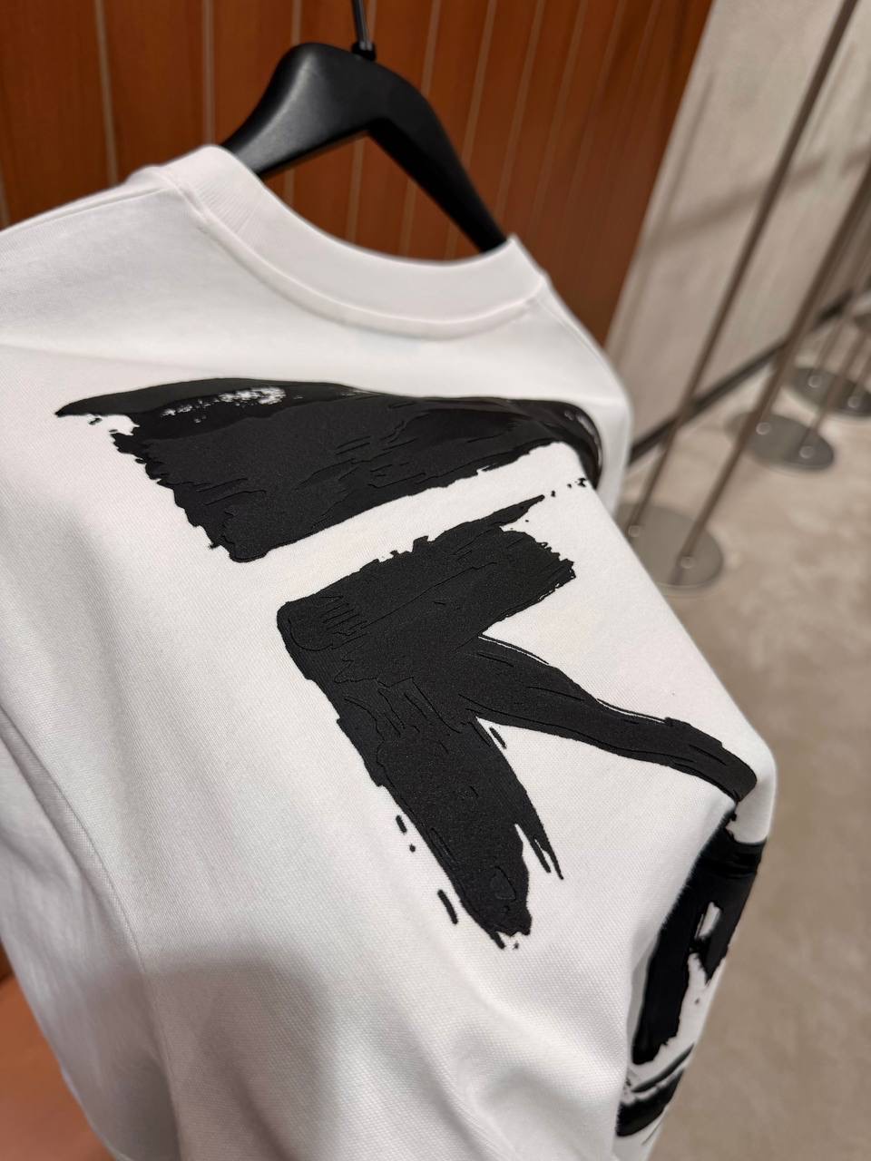 White Off-White Ink Arrow Slim-Fit Cotton tee - Image 5