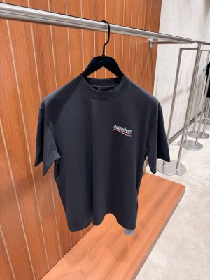 Smoked Balenciaga political campaign cotton tee