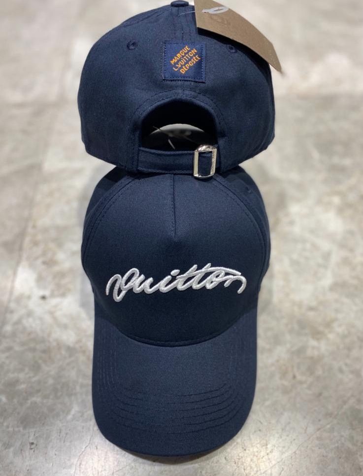 Navy LV Signature Cap