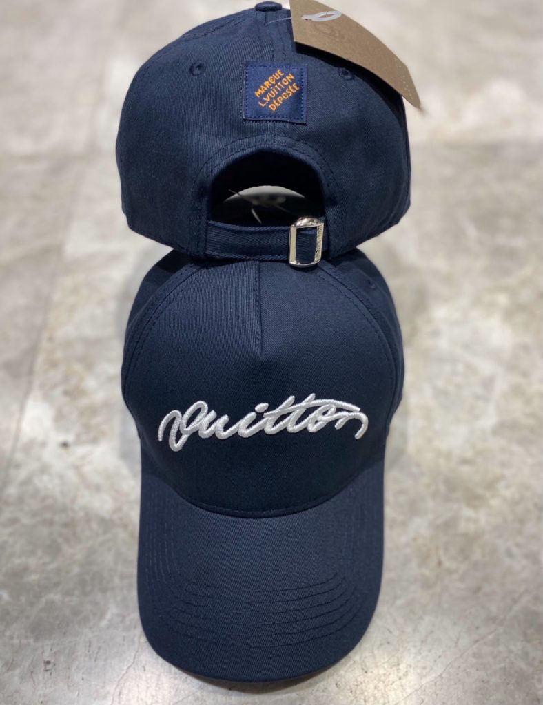 Navy LV Signature Cap