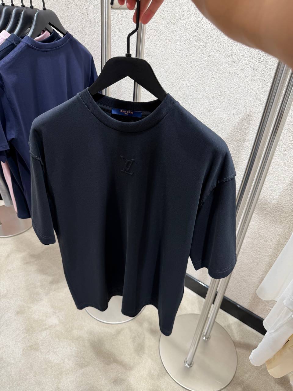 Smoked LV embossed tee - Image 2