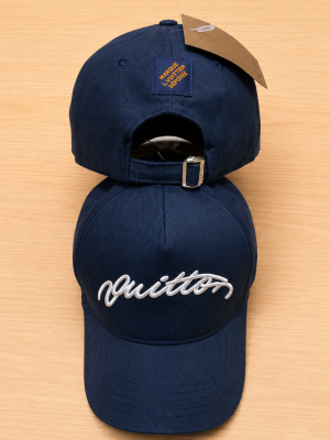 Navy LV Signature Cap