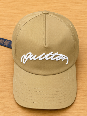 Light beige LV Signature Cap