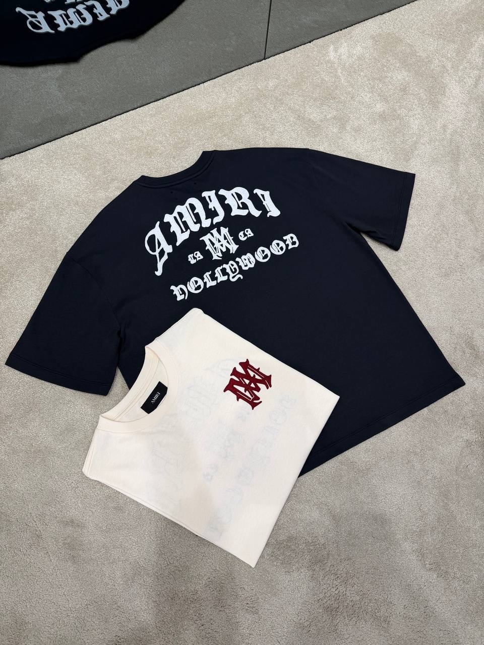 Black AMIRI Hollywood crew-neck t-shirt - Image 7