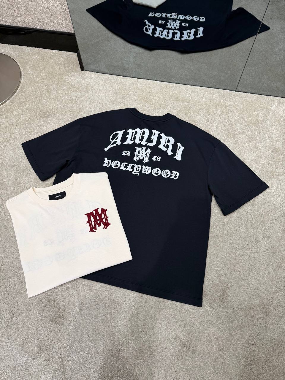 Black AMIRI Hollywood crew-neck t-shirt - Image 8