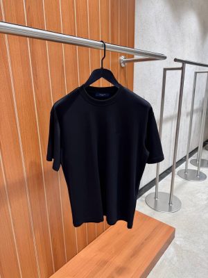 Black LV tonal LV signature cotton tee
